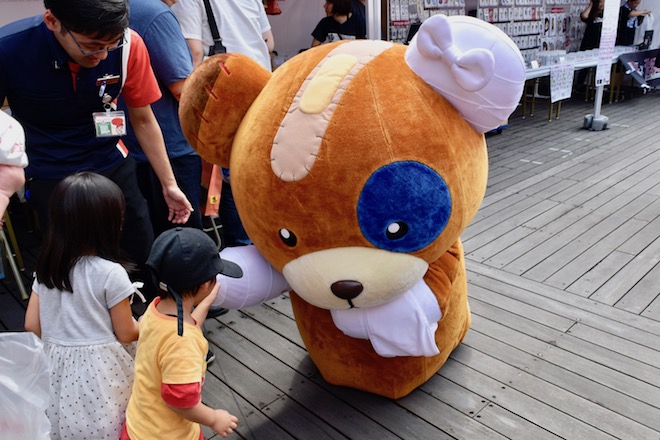 2019年9月1日(日)に熊本市のnamcoワンダーシティ南熊本店でガルパンの声優トークショーが開催。子ども達に大人気のマスコットキャラ「ボコ」
