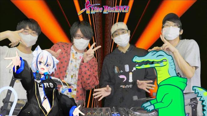 2020年5月6日(水・祝)に オンラインダンスミュージックイベント 「音Line_DistANCE」 がアキバ文化の支援を目的に制作されたスタジオ「akiba T studio」より配信された。