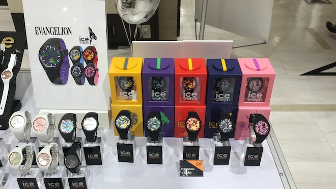 2020年2月3日(水)〜2月14日(日)の期間、福岡市の博多阪急3階ステージ3で、アニメ『エヴァンゲリオン』とベルギー発のブランド「アイスウォッチ」による限定コラボの腕時計が販売されます。