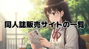 同人誌販売サイトの一覧